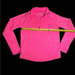 Pink Quarter-Zip Pullover